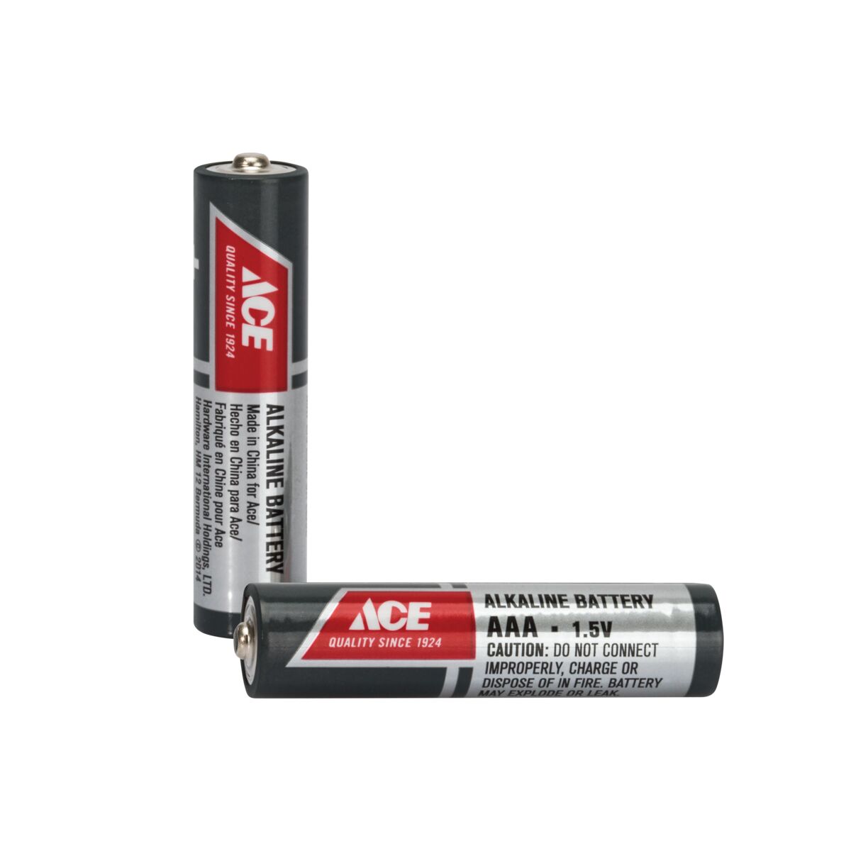 BATTERY ALKALINE AAA 2PCS ACE Batteries Batteries Electrical